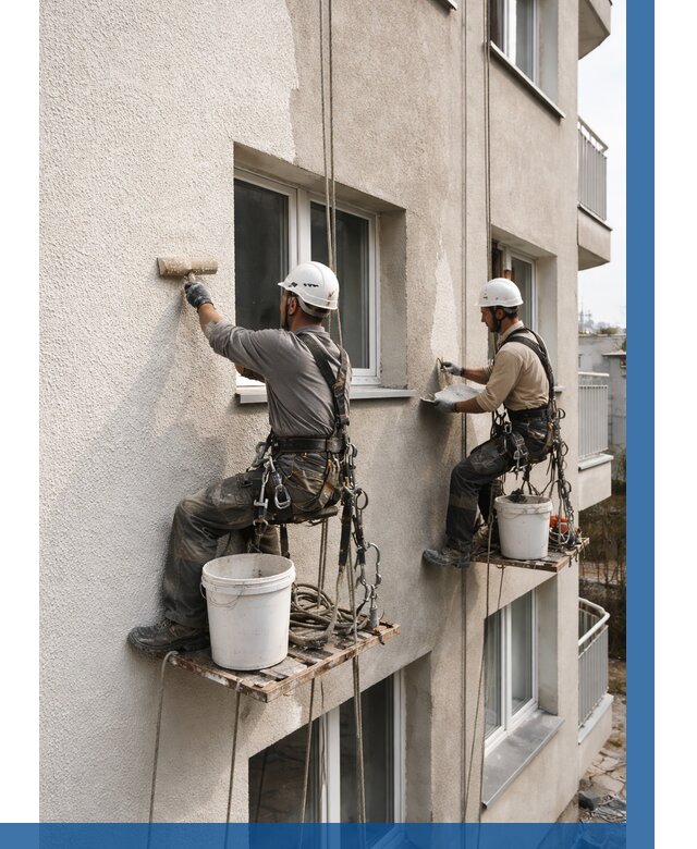 Нанесение короеда на фасад в Набережных Челнах от 457 р. | ВЫСОТНИК-Нбр