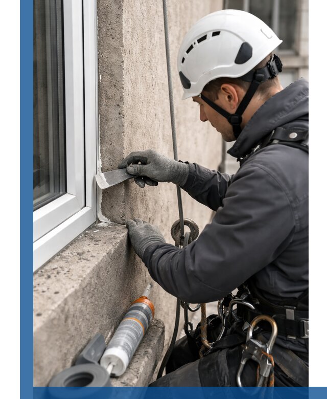 Герметизация монтажных швов окон в Набережных Челнах с гарантией качества