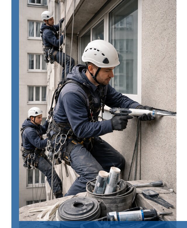 Герметизация швов лоджии в Набережных Челнах профессионально и надежно