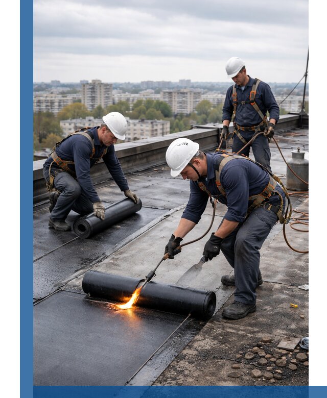 Ремонт наплавляемой кровли в Набережных Челнах качественно и надежно