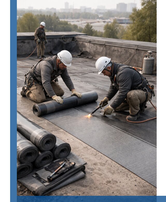 Монтаж мягкой кровли в Набережных Челнах профессионально и надежно