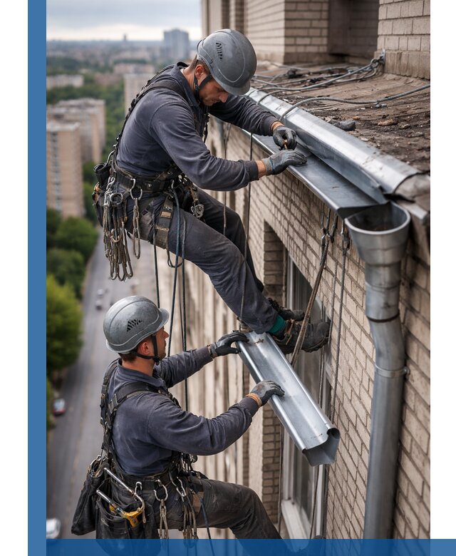 Ремонт водосточных желобов в Набережных Челнах, быстро и качественно