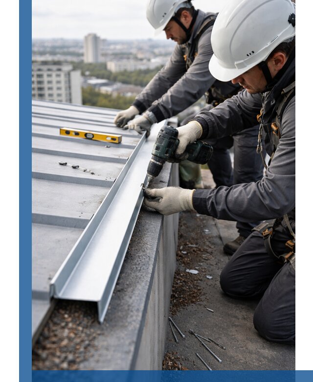 Монтаж капельника на кровле в Набережных Челнах с гарантией качества