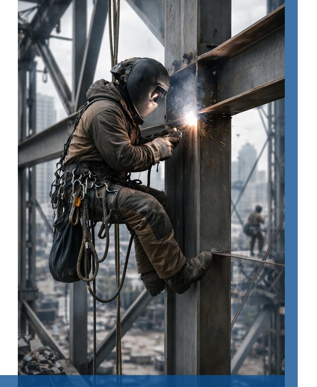 Высотные сварочные работы в Набережных Челнах от 3555 р. | ВЫСОТНИК-Нбр