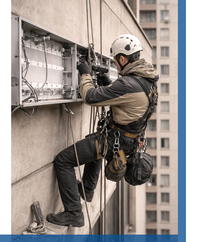 Ремонт вывески на высоте в Набережных Челнах от 4571 р. | ВЫСОТНИК-Нбр