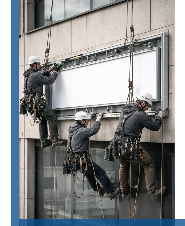 Профессиональный монтаж светового короба под ключ в Набережных Челнах