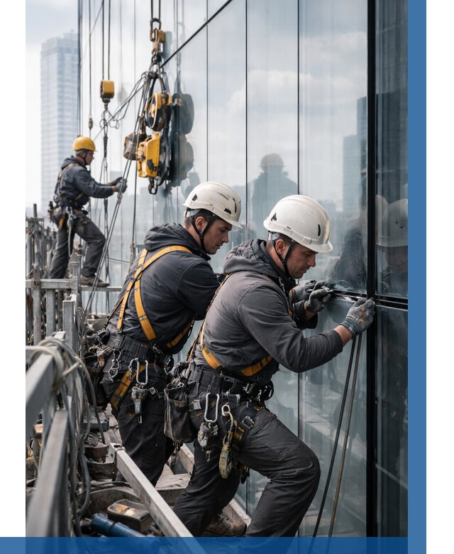 Структурное остекление фасадов в Набережных Челнах от 9650 р. | ВЫСОТНИК-Нбр