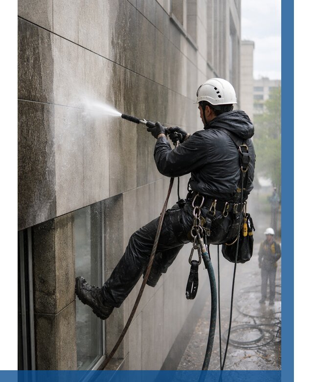 Гидроструйная очистка поверхностей в Набережных Челнах от 863 р. | ВЫСОТНИК-Нбр