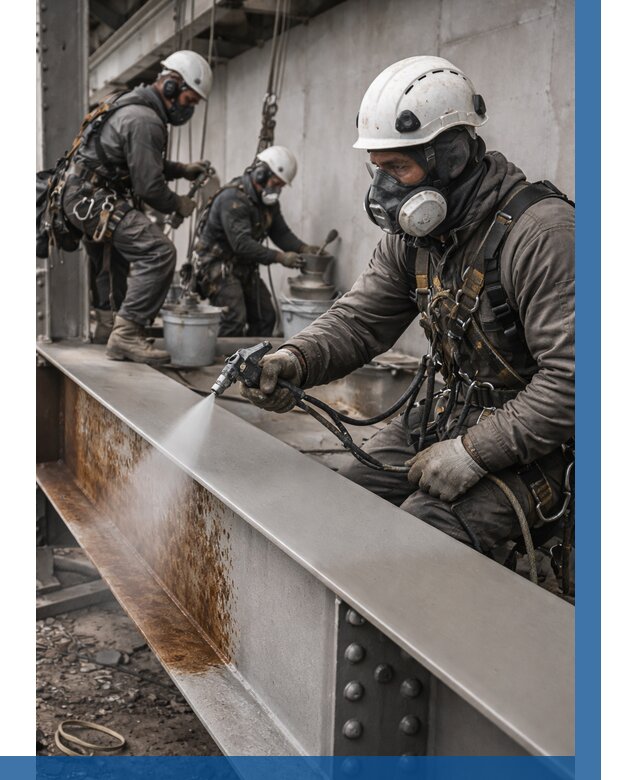 Антикоррозионная покраска металла в Набережных Челнах от 711 р. | ВЫСОТНИК-Нбр