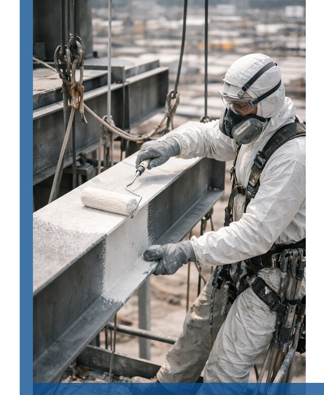 Профессиональная огнезащитная обработка металлоконструкций в Набережных Челнах