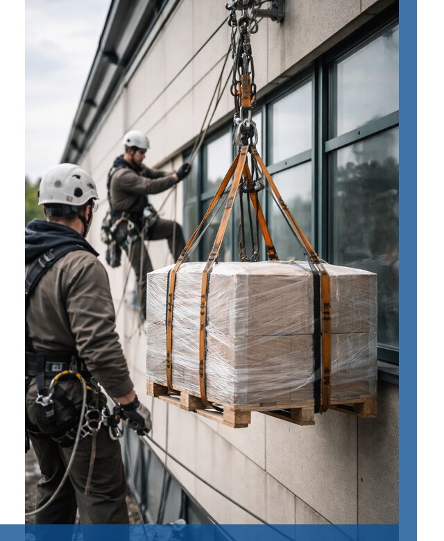 Подъем груза на высоту в Набережных Челнах от 3047 р. | ВЫСОТНИК-Нбр