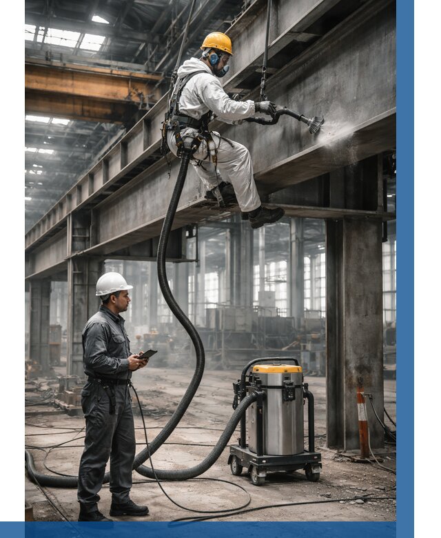 Обеспыливание конструкций в цехе в Набережных Челнах от 4266 р. | ВЫСОТНИК-Нбр