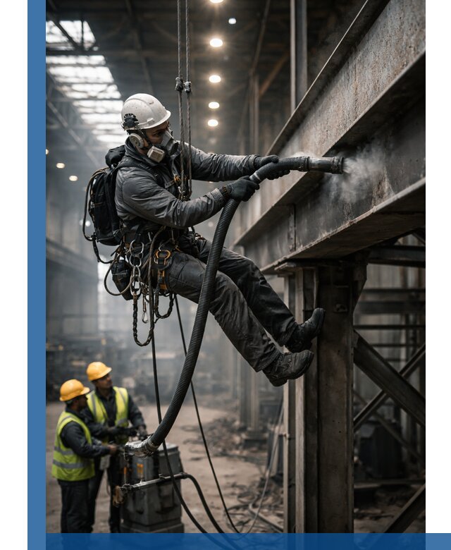 Обеспыливание конструкций в цехах промышленного производства в Набережных Челнах