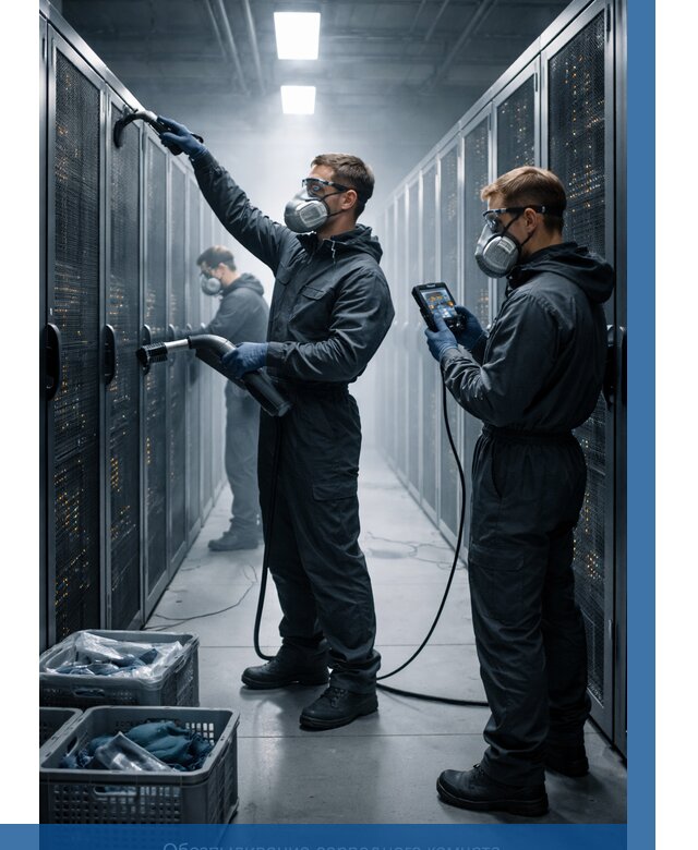 Обеспыливание серверной комнаты в Набережных Челнах от 4571 р. | ВЫСОТНИК-Нбр