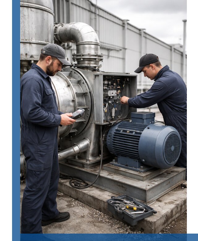 Техническое обслуживание промышленного оборудования в Набережных Челнах