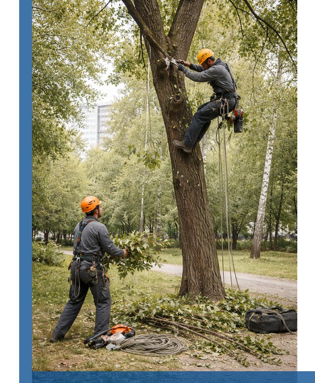 Санитарная обрезка деревьев в Набережных Челнах, профессионально и безопасно