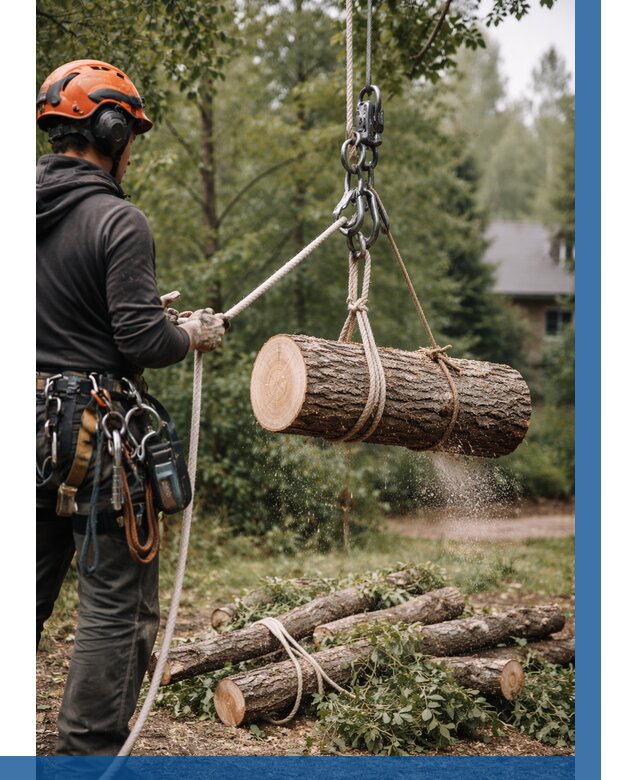 Валка деревьев частями в Набережных Челнах от 7619 р. | ВЫСОТНИК-Нбр