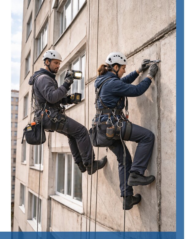 Обследование межпанельных швов в Набережных Челнах от 1828 р. | ВЫСОТНИК-Нбр